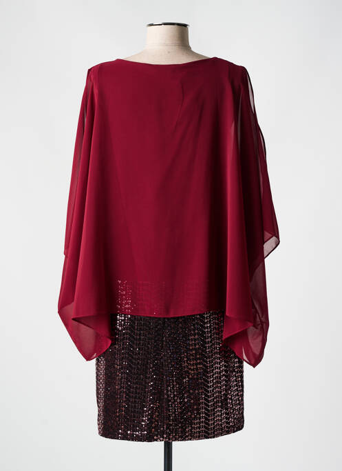 Robe courte rouge ESPERANCE pour femme