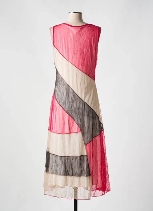 Robe longue rouge ME-PARIS pour femme