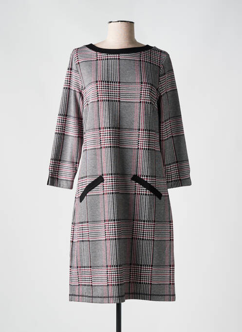 Robe mi-longue gris HAJO pour femme