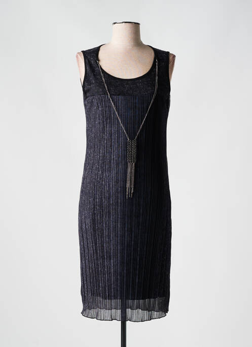 Robe mi-longue gris ME-PARIS pour femme