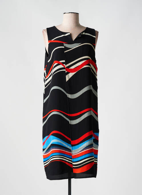 Robe mi-longue noir TELMAIL pour femme