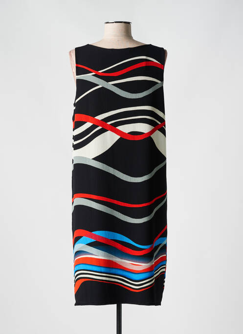 Robe mi-longue noir TELMAIL pour femme