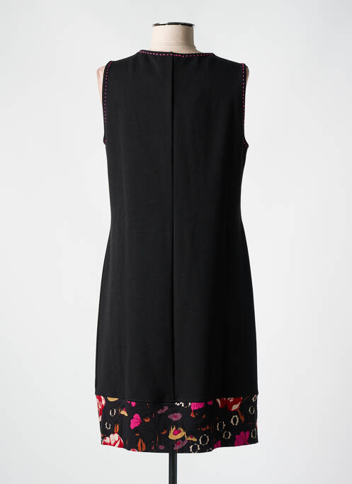 Robe mi-longue noir TELMAIL femme