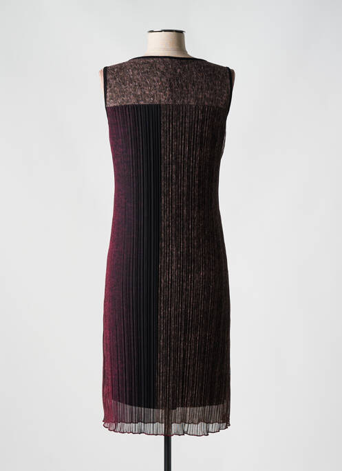 Robe mi-longue rouge ME-PARIS femme