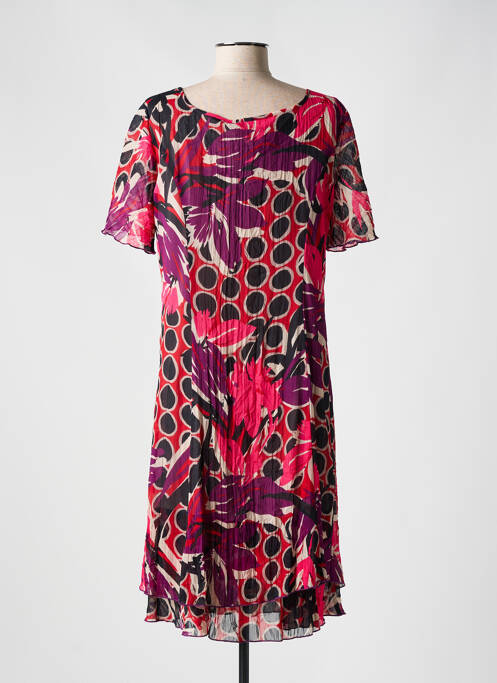 Robe mi-longue rouge TELMAIL pour femme