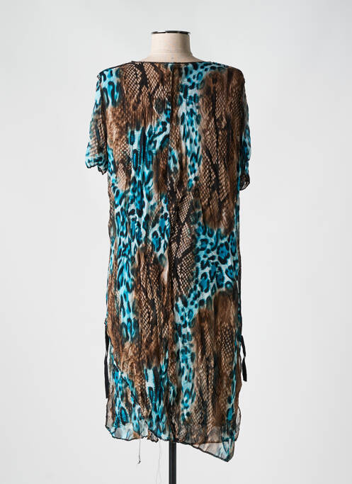 Tunique manches courtes bleu ONE O ONE pour femme