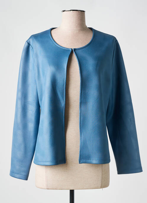 Veste casual bleu KAYANE pour femme
