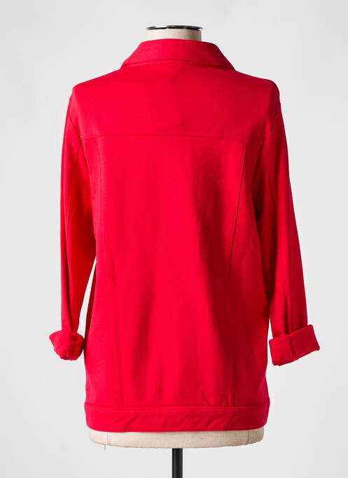Veste casual rouge HAJO pour femme