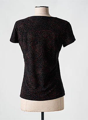 Top stretch manches courtes noir MODISSI2 femme