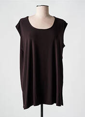 Débardeur marron DEOMINO pour femme seconde vue