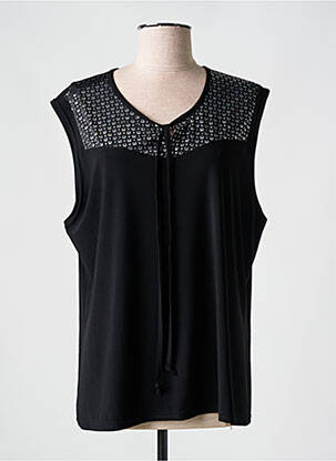 Débardeur noir DEOMINO pour femme