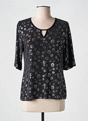 Top noir HALOGENE pour femme seconde vue