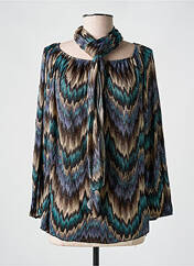 Tunique manches longues bleu VIE NOCTURNE pour femme seconde vue