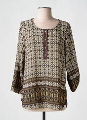 Tunique manches longues marron HALOGENE pour femme seconde vue