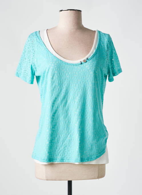 T-shirt bleu DESAIVRE pour femme
