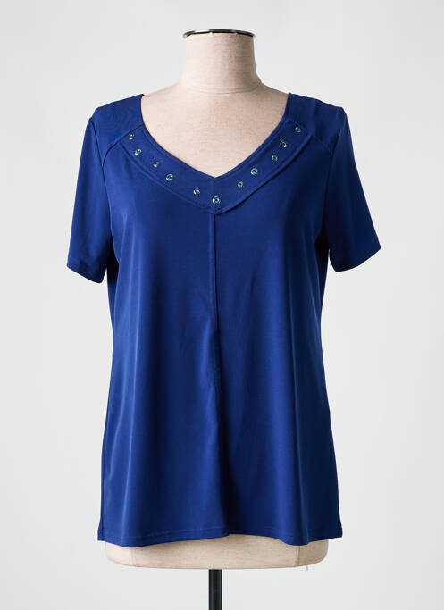 T-shirt bleu TELMAIL pour femme