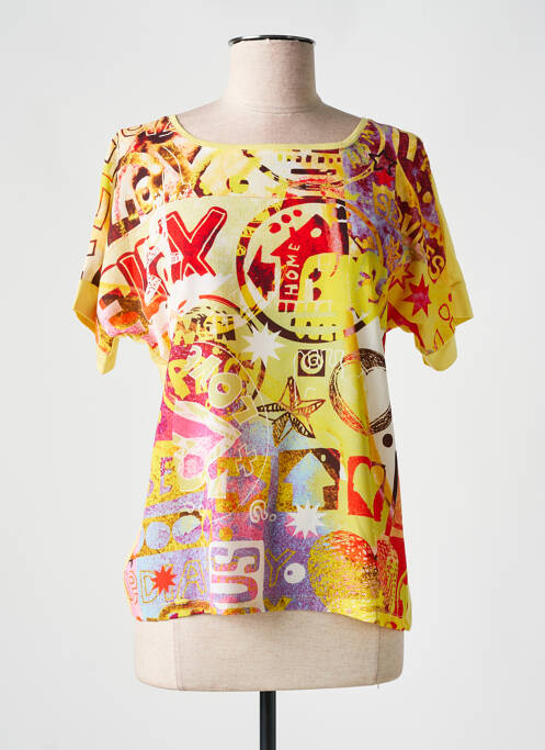 T-shirt jaune ABRIL pour femme