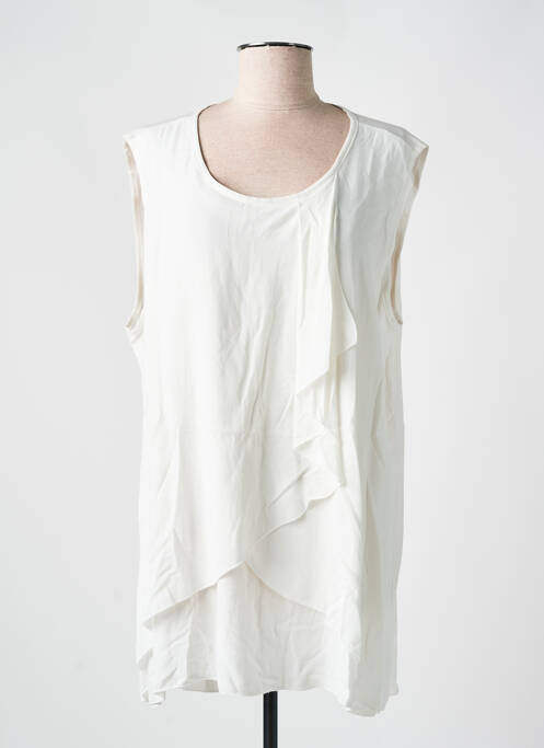 Tunique sans manche beige DEOMINO femme