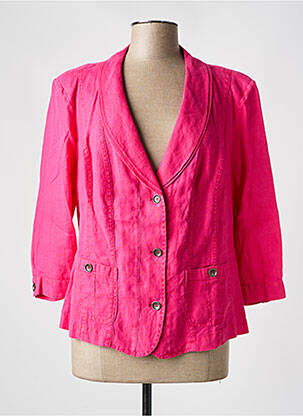 Blazer col châle rose BARBARA LEBEK femme