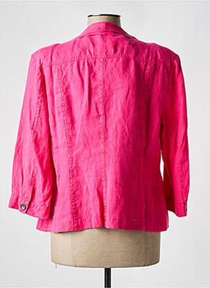 Blazer col châle rose BARBARA LEBEK femme