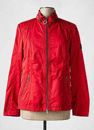 Veste casual poches rouge BARBARA LEBEK femme