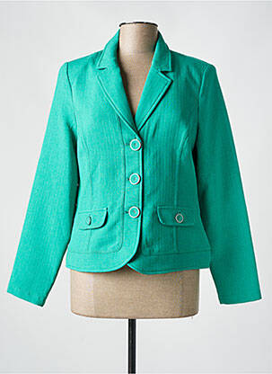 Blazer fausses poches vert OSCAR B femme