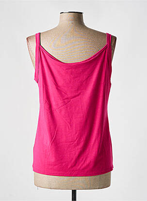 Top tissage jersey manches 3/4 rose TELMAIL femme