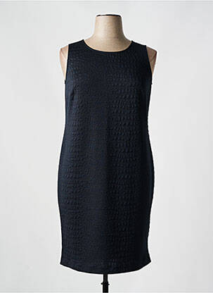 Robe mi-longue sans manche sans manche noir TELMAIL femme