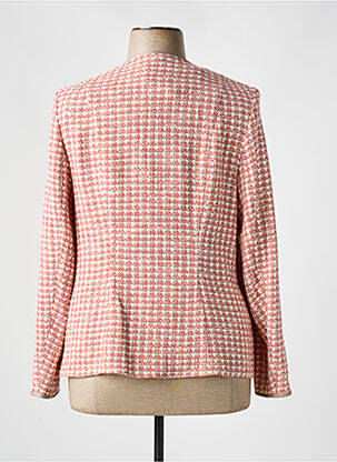 Veste chic col v rouge BARBARA LEBEK femme