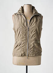 Gilet sans manche marron HAJO pour femme seconde vue