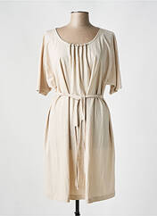 Robe mi-longue beige FRANCK ANNA pour femme seconde vue