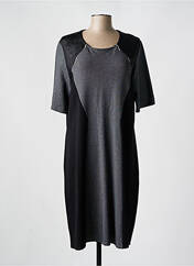 Robe mi-longue gris KAYANE pour femme seconde vue