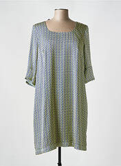 Robe mi-longue jaune REVER MILE pour femme seconde vue