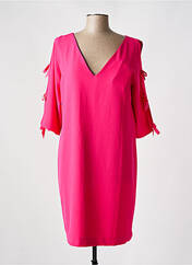 Robe mi-longue rose REVER MILE pour femme seconde vue