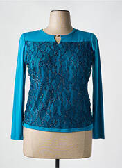 Top bleu NAYAT pour femme seconde vue