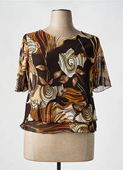 Top marron LYSA KARA pour femme seconde vue