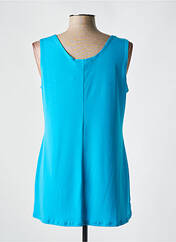 Tunique sans manche bleu TELMAIL pour femme seconde vue
