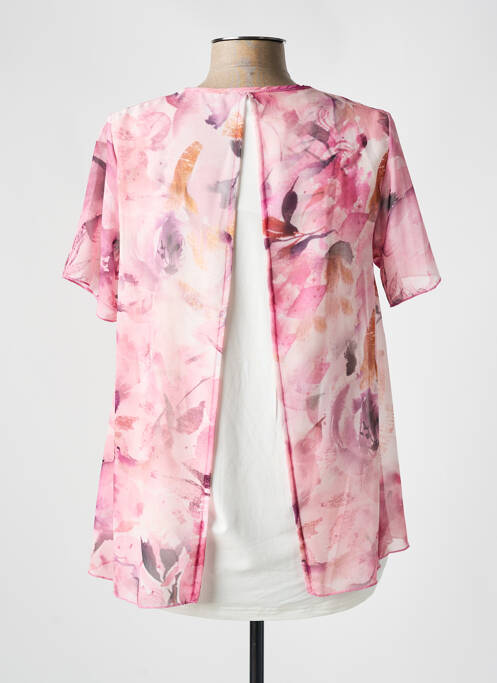 Blouse rose HAJO pour femme