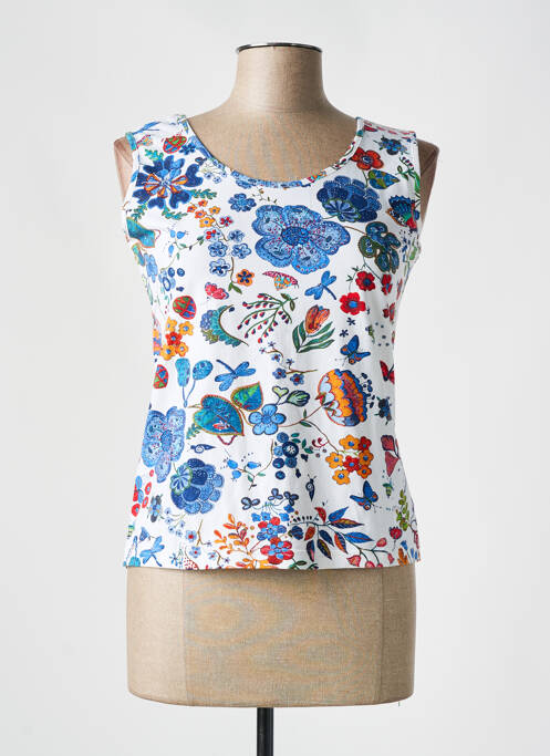 Débardeur bleu TENCY pour femme