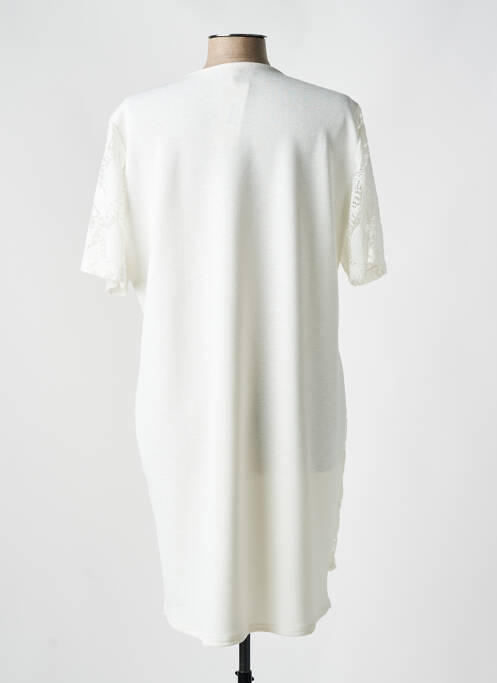 Robe mi-longue beige DEOMINO pour femme