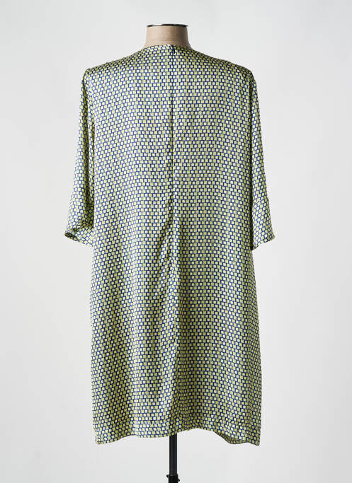 Robe mi-longue jaune REVER MILE pour femme