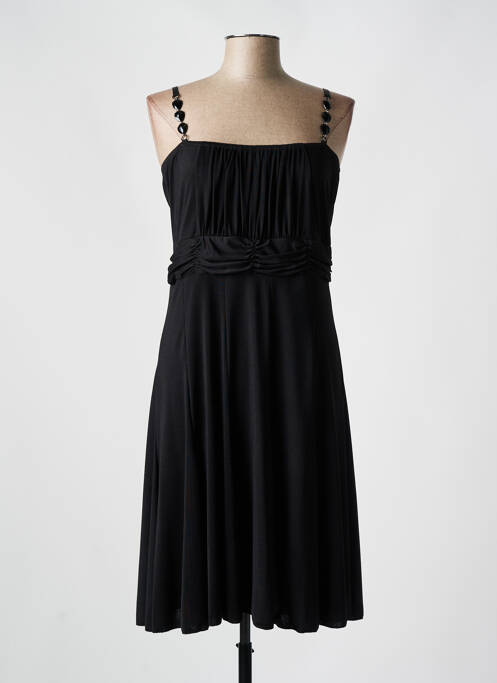 Robe mi-longue noir OCCO PARIS pour femme