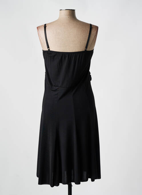 Robe mi-longue noir OCCO PARIS pour femme