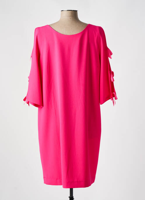 Robe mi-longue rose REVER MILE pour femme