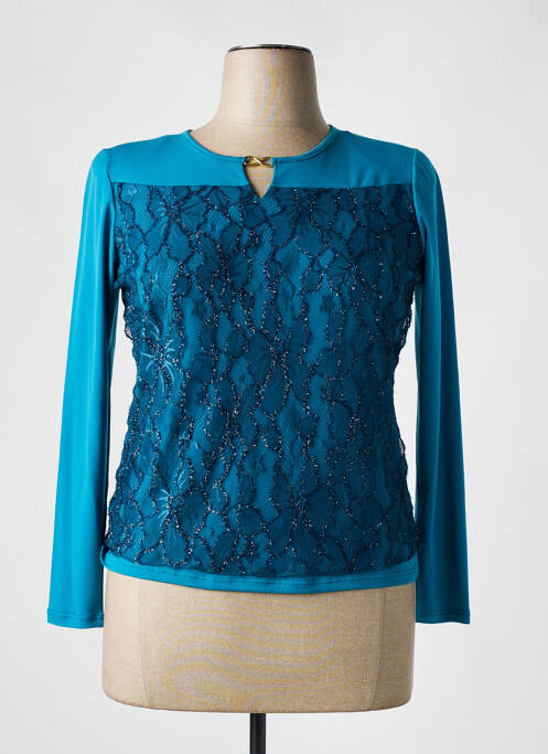 Top bleu NAYAT pour femme