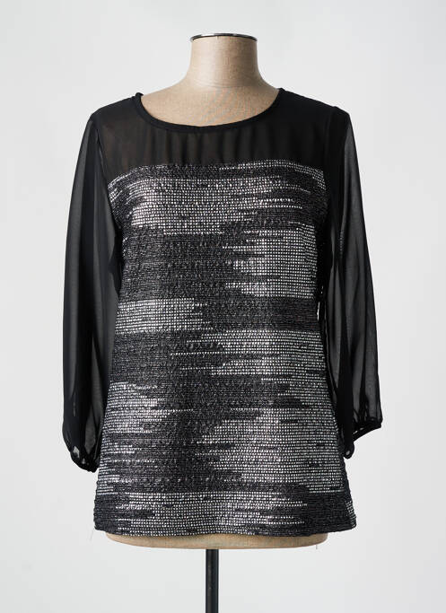 Top noir POURQUOI PAS NOUS pour femme