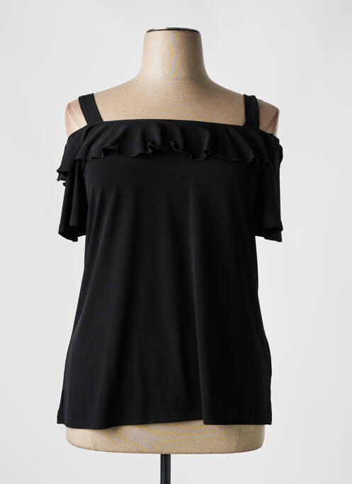 Top noir TELMAIL pour femme