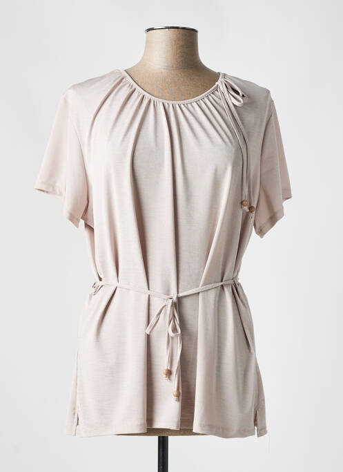 T-shirt beige NAYAT pour femme