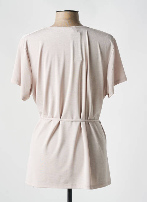 T-shirt beige NAYAT pour femme