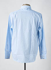 Chemise manches longues bleu BLUSALINA pour homme seconde vue